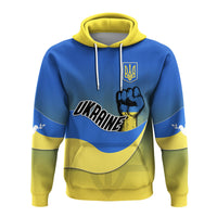 Ukraine Hoodie National Flag Style - Wonder Print Shop