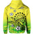 Custom Cook Islands Zip Hoodie Loved Polynesian Turtle LT13 - Wonder Print Shop