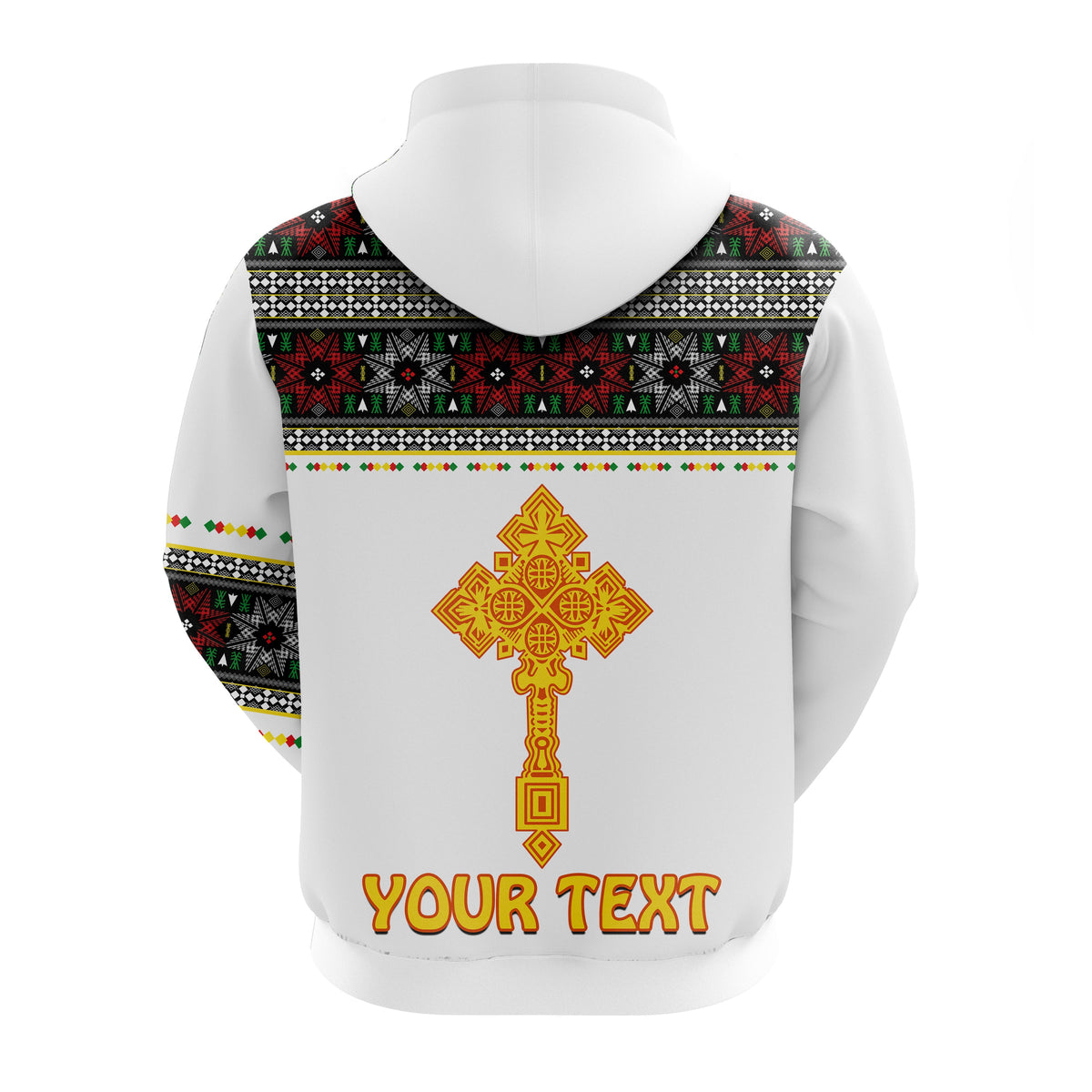 Custom Ethiopia Tibeb Hoodie Ethiopian Cross Fashion LT13 - Wonder Print Shop