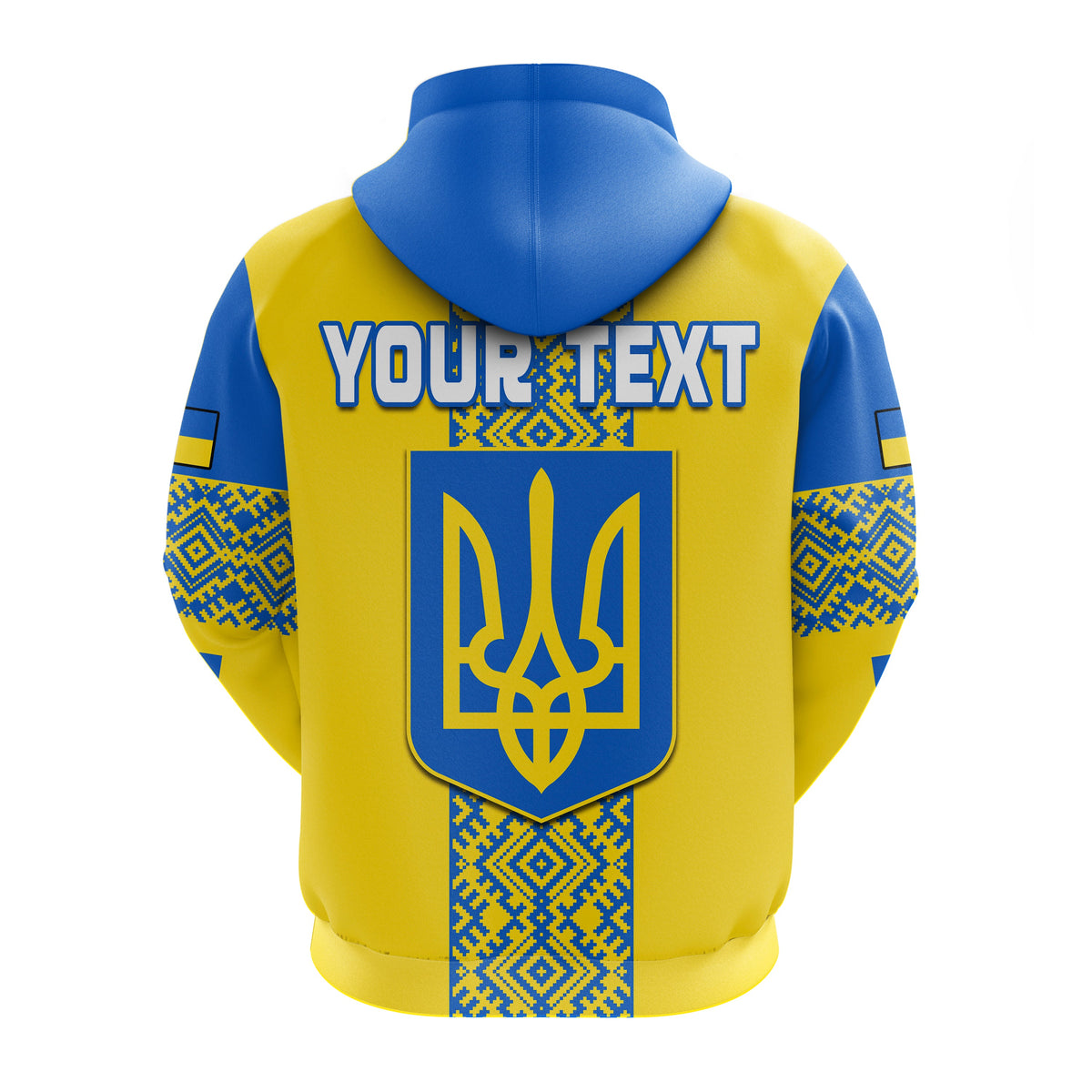 Custom Ukraine Hoodie Ukrainian Pattern LT13 - Wonder Print Shop