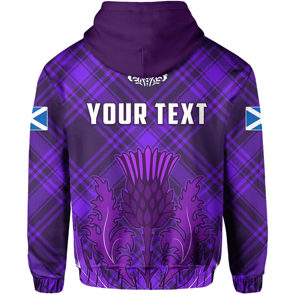 Custom Scotland Hoodie Thistle Scottish Be Unique LT13 - Wonder Print Shop