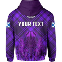 Custom Scotland Hoodie Thistle Scottish Be Unique LT13 - Wonder Print Shop
