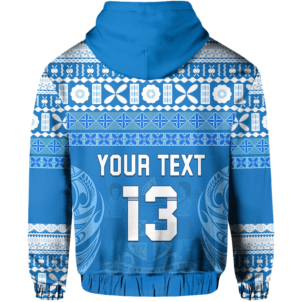 Custom Bula Fiji Hoodie Tapa Pattern LT13 - Wonder Print Shop