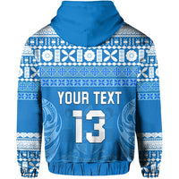 Custom Bula Fiji Hoodie Tapa Pattern LT13 - Wonder Print Shop