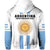 Argentina Zip Hoodie Copa America 2021 LT13 - Wonder Print Shop