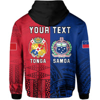 Custom TokoUso Hoodie Tonga Samoa Together LT13 - Wonder Print Shop