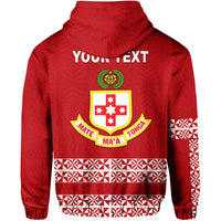Custom Kolisi Tonga Hoodie TCA LT13 - Wonder Print Shop