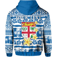 Custom Fiji Polynesian Hoodie Fijian Tapa Pattern LT13 - Wonder Print Shop