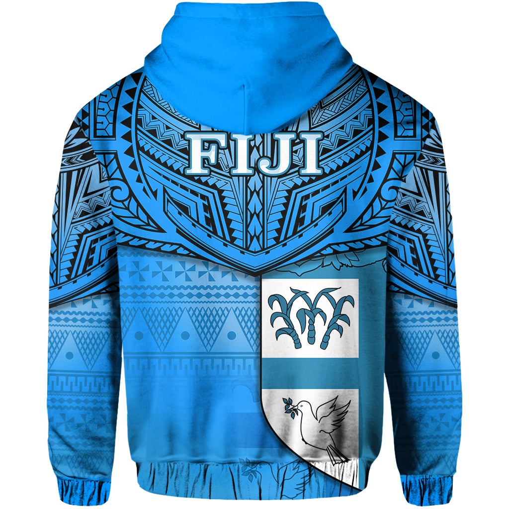 Custom Creative Fiji Zip Hoodie Love Country LT13 - Wonder Print Shop