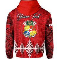 Custom Kingdom of Tonga Zip Hoodie 2021 Tonga National Day LT13 - Wonder Print Shop