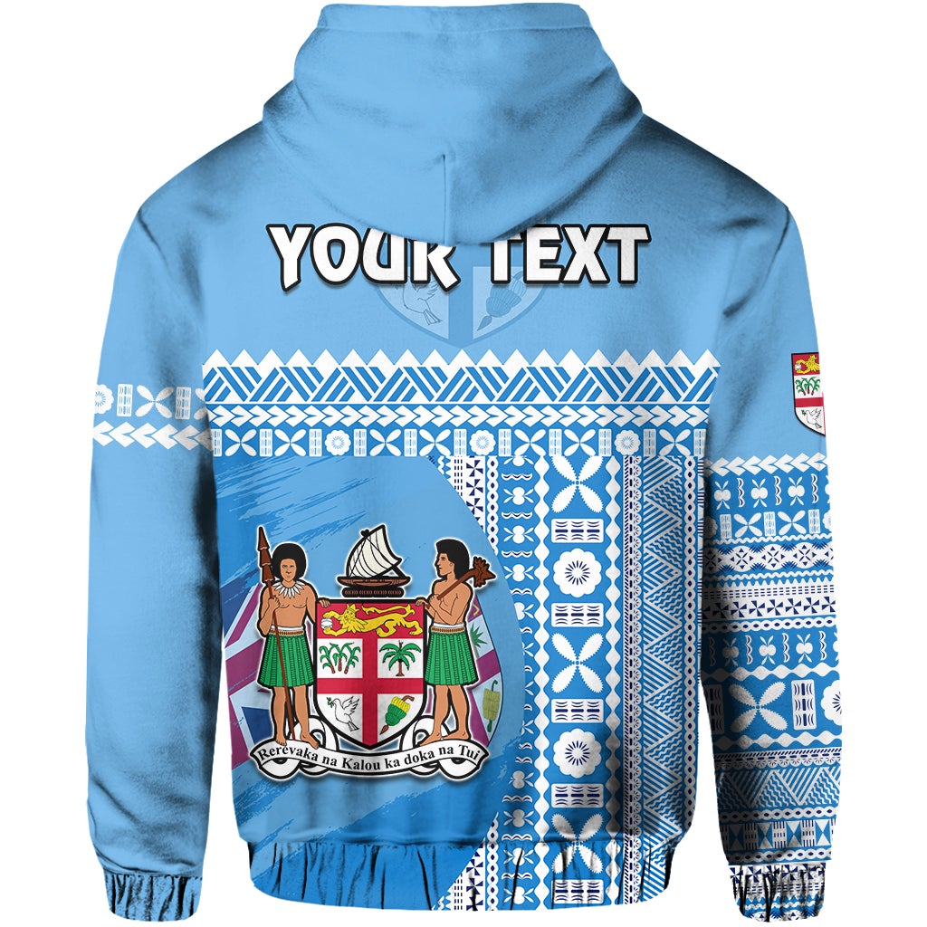 Custom Fiji Dreamy Hoodie Tapa Pattern LT13 - Wonder Print Shop