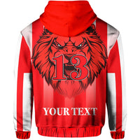 Custom LABASA FA Hoodie Football Fijian Custom Text and Number LT13 - Wonder Print Shop