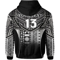 Custom Fiji Faithful Hoodie Version Black Custom Text and Number LT13 - Wonder Print Shop