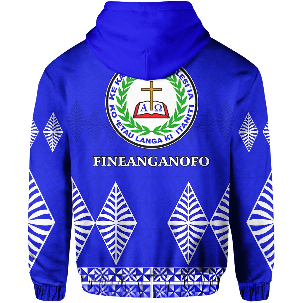 (Fineanganofo) Hufanga 2021 Zip Hoodie Siaatoutai Theological College LT13 - Wonder Print Shop