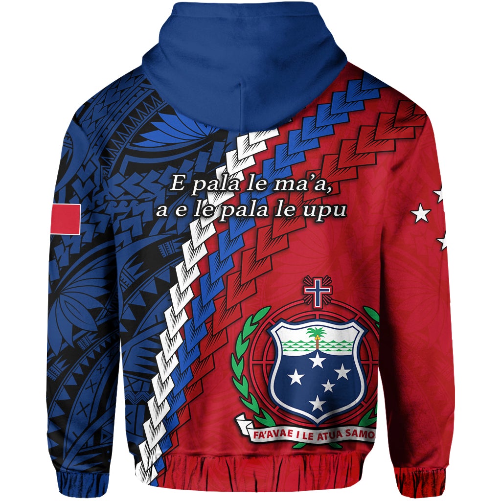 Samoa Polynesian Hoodie Quotes LT13 - Wonder Print Shop