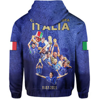 PROUD ITALIA Hoodie Campioni DEuropa LT13 - Wonder Print Shop