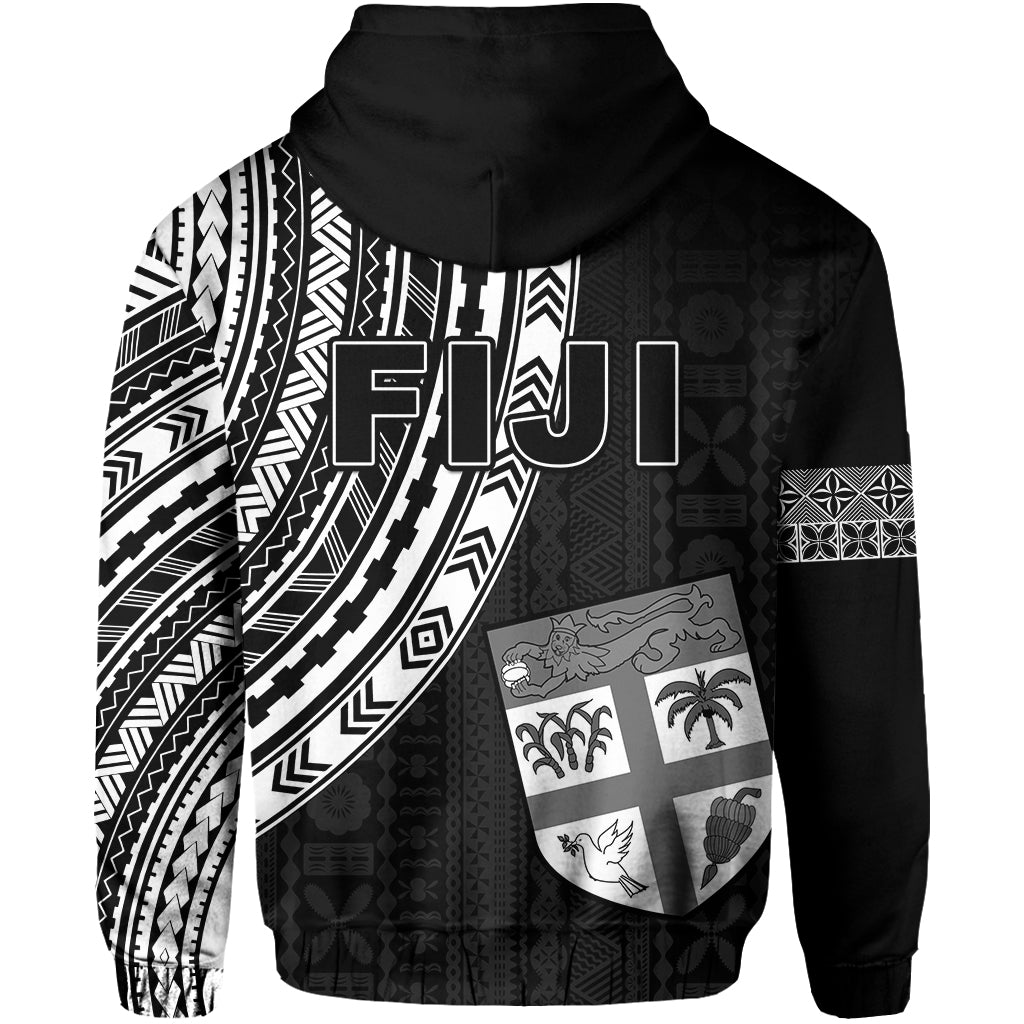 Fiji Rugby Sevens Hoodie Fijian 7s Tapa Polynesian LT13 - Wonder Print Shop