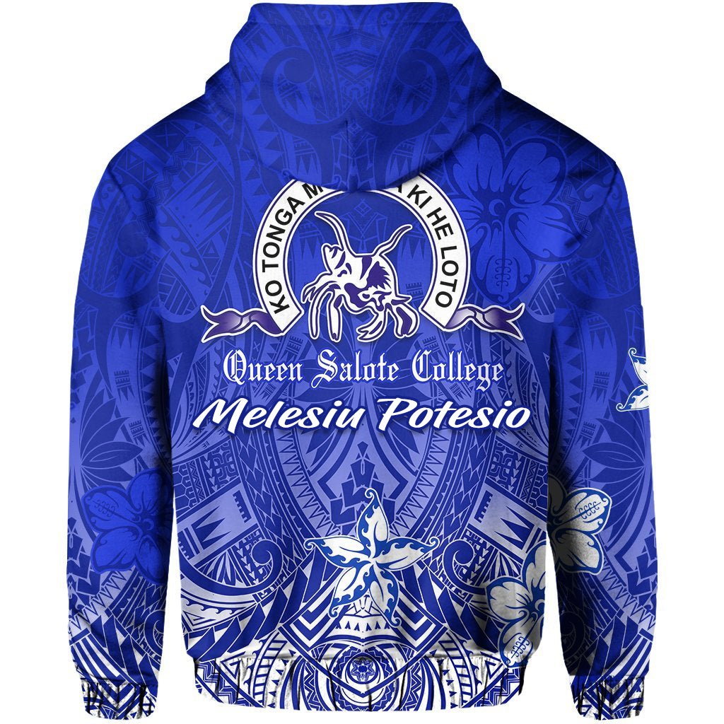 (Melesiu Potesio) Queen Salote College Hoodie Spirit LT13 - Wonder Print Shop