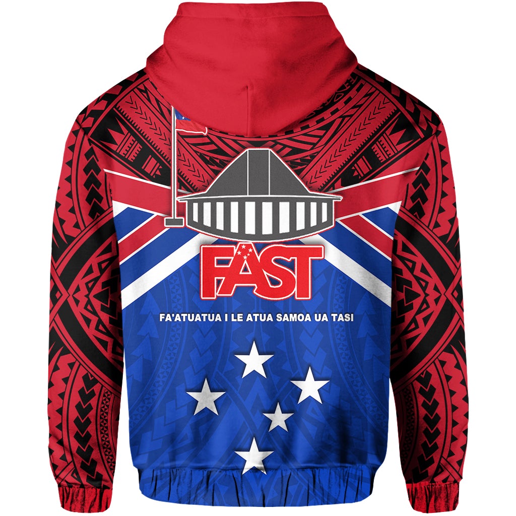 F.A.S.T Samoa Zip Hoodie Forever LT13 - Wonder Print Shop