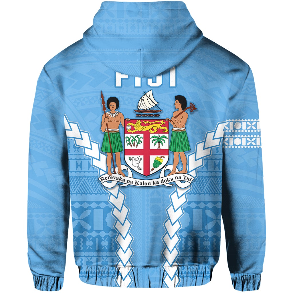 Impressive Fiji Zip Hoodie 2021 Polynesian LT13 - Wonder Print Shop
