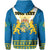 Custom Sweden Hoodie Swedish Coat Of Arms With Scandinavian Flowers - Wonder Print Shop