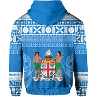 Bula Fiji Hoodie Tapa Pattern LT13 - Wonder Print Shop