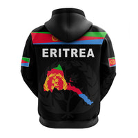 Asmara Eritrean Hoodie Eritrea Lion Proud Olive Symbol LT13 - Wonder Print Shop