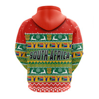 South Africa Christmas Hoodie African Springbok LT13 - Wonder Print Shop