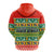South Africa Christmas Hoodie African Springbok LT13 - Wonder Print Shop
