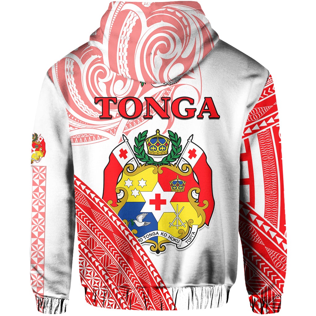 Tonga Hoodie Tongan Pattern Blithesome LT13 - Wonder Print Shop