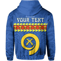 Custom Personalised Tafea Province Hoodie Vanuatu Pig Tusk Polynesian Flag Style - Wonder Print Shop