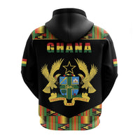 Ghana Zip Hoodie Proud Ankara Kente LT13 - Wonder Print Shop