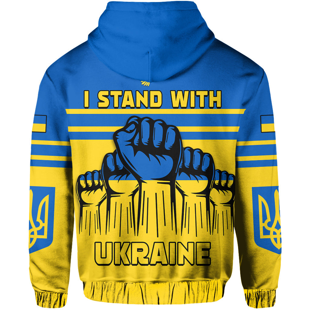 Custom Ukraine Hoodie Strong Ukrainian LT13 - Wonder Print Shop