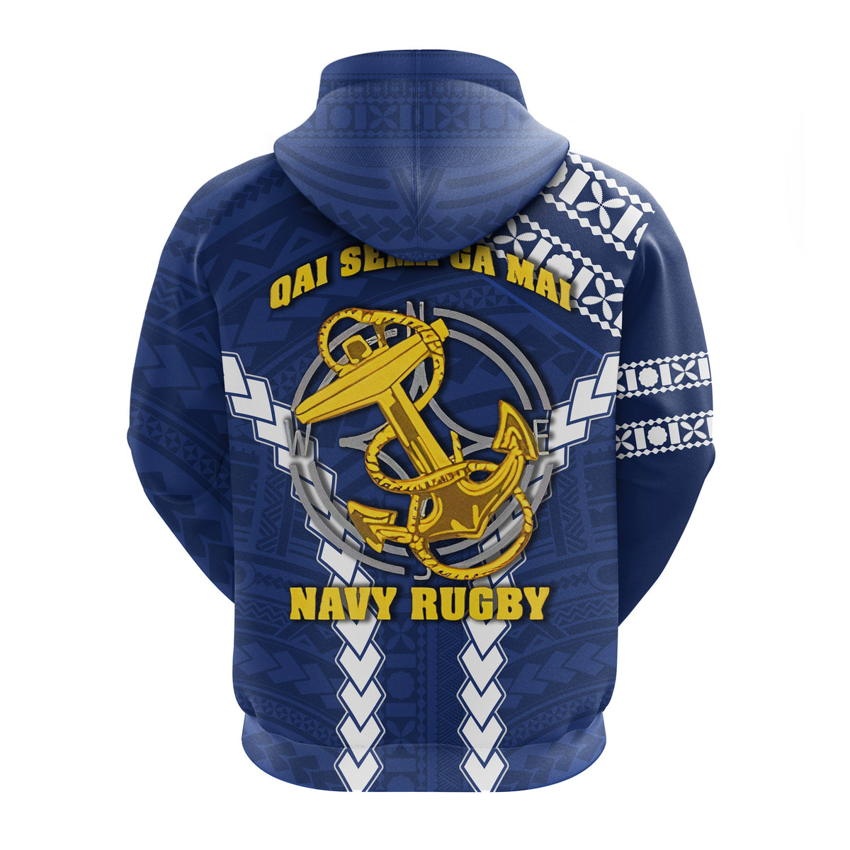 Fiji Navy Zip Hoodie LT13 - Wonder Print Shop