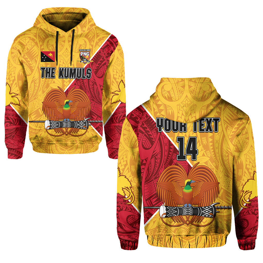 Custom The Kumuls PNG Hoodie Papua New Guinea Polynesian Dynamic Style - Wonder Print Shop