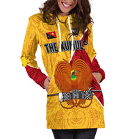 The Kumuls PNG Hoodie Dress Papua New Guinea Polynesian Dynamic Style - Wonder Print Shop