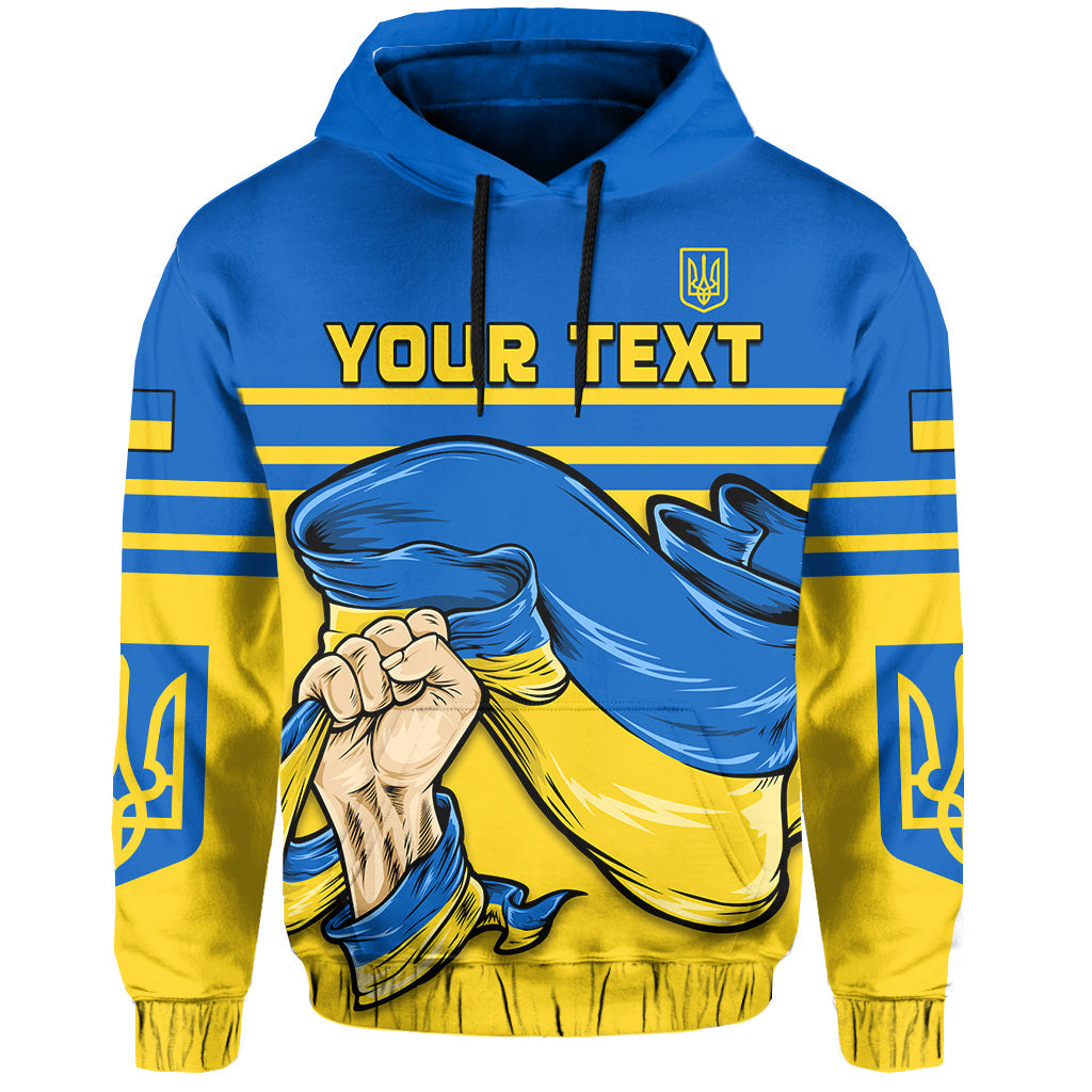 Custom Ukraine Hoodie Strong Ukrainian LT13 - Wonder Print Shop