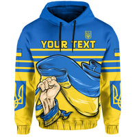 Custom Ukraine Hoodie Strong Ukrainian LT13 - Wonder Print Shop