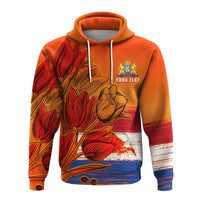 Custom Netherlands Hoodie Style Tulip National Flower LT13 - Wonder Print Shop