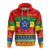 Ethiopia Personalized Hoodie Merry Christmas Mix African Pattern LT13 - Wonder Print Shop