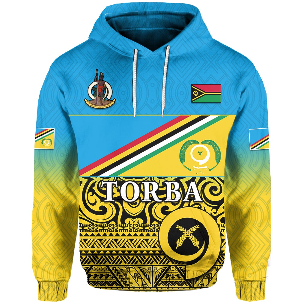 Torba Province Hoodie Vanuatu Proud LT13 - Wonder Print Shop