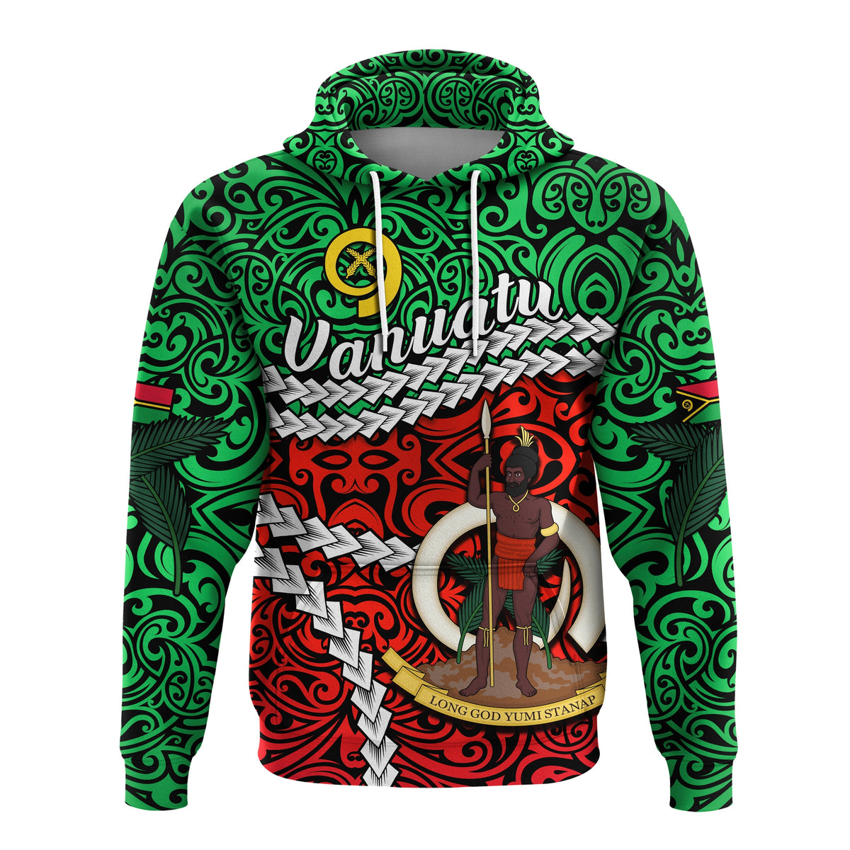 Vanuatu Hoodie Simple LT13 - Wonder Print Shop