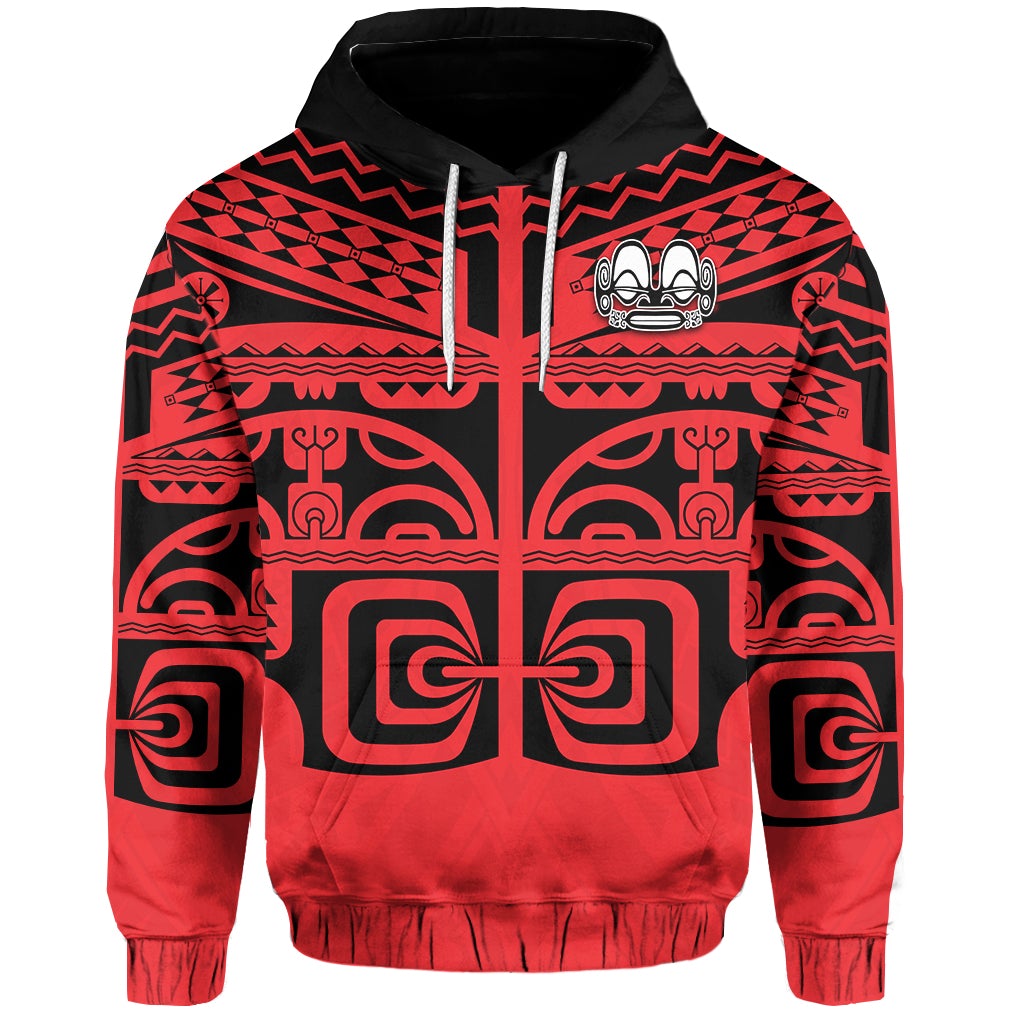 Custom Marquesas Islands Hoodie Marquesas Tattoo LT13 - Wonder Print Shop