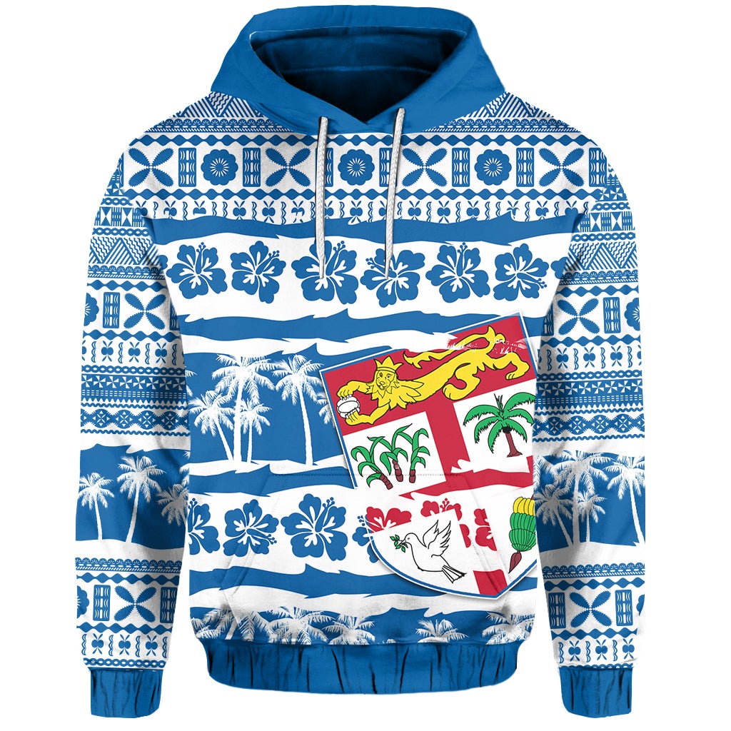Custom Fiji Polynesian Hoodie Fijian Tapa Pattern LT13 - Wonder Print Shop