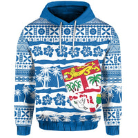 Custom Fiji Polynesian Hoodie Fijian Tapa Pattern LT13 - Wonder Print Shop