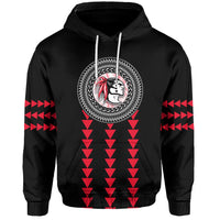 Red Raiders Hoodie Kahuku School LT13 - Wonder Print Shop
