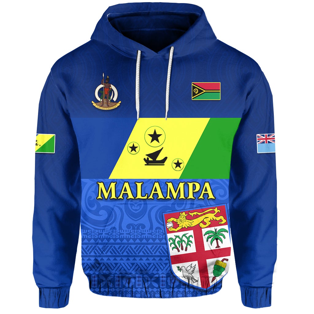 Custom Malampa Fiji Day Hoodie Vanuatu Proud LT13 - Wonder Print Shop