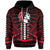 Polynesian Red Raiders Hoodie Kahuku Hawaii School LT13 - Wonder Print Shop