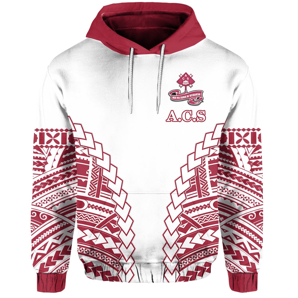 Adi Cakobau School Hoodie Lovely Girl A.C.S LT13 - Wonder Print Shop