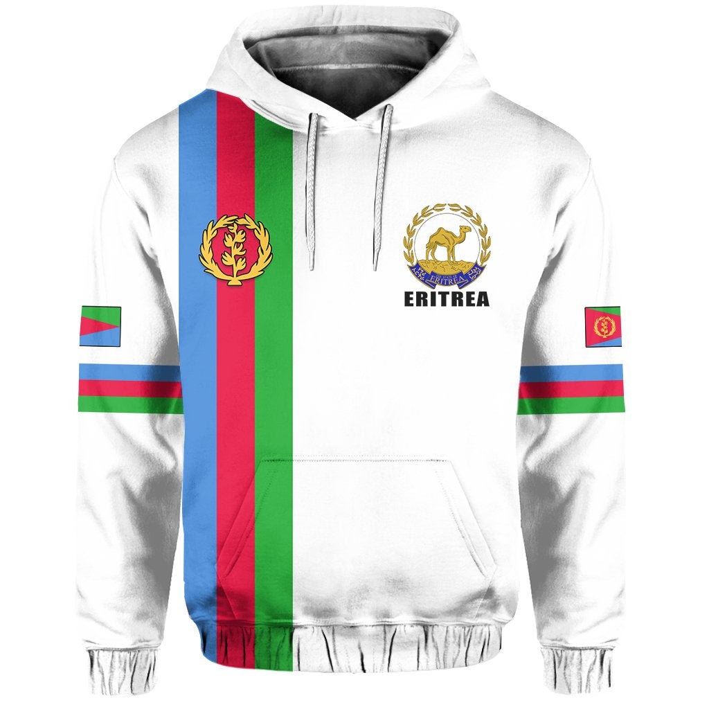 Eritrea Hoodie Striped LT13 - Wonder Print Shop